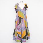 La Ligne Stella Cotton Maxi Dress Large Purple Photo 1