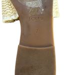 J.Crew Raffia Slide Sandals In Natural Color Womens Size 7 Photo 6