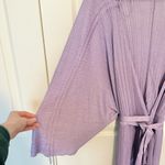 ZARA NWOT  Purple Italian Yard Wrap Dress Size Large M/L Photo 10