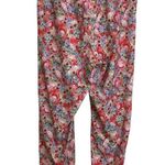 Lululemon Rollin With My Omies Jogger Pants Womens Size 8 Floral Flowabunga Run Red Photo 1