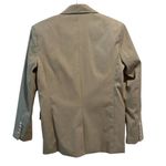 Bershka  Blazer Jacket Oversized Dad Sage Olive Green XS Minimalist Capsule Corp Photo 5