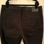 EXPRESS  Black Skinny Jeans Denim Size 12s / 12 Short Mid Rise Photo 4