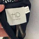 HD in Paris Anthropologie Jacquard Peplum Top sz 6 Photo 6