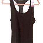 POP Fit Natasha Workout Tank Top Black XL NWT New Mesh Racerback Photo 0