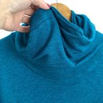 Lou & grey Teal Blue Cowl Neck Super Soft comfy Light Weight Pullover Sweater S Photo 9