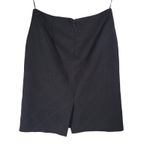 Anne Klein  Black Quilted Stitch‎ Pencil Skirt Womens Size 2 Knee Length Career Photo 5