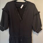 Something Navy  Black Sweatsuit Size XS Photo 1