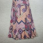Altar'd State  Smocked Maxi Dress Womens‎ Large Pink Floral Boho Flowy Nap Style Photo 10