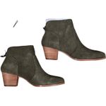 Violet & Red Olive Cupid Bootie Stacked Block Heel 6 NWT Green Photo 4