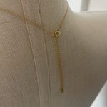 A New Day  C initial necklace 14K gold plated fashion jewelry New size 16 inch Photo 3