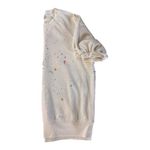 PJ Salvage Paint Splatter Sweatshirt Top Small Cotton Blend Cozy Lounge Pullover Photo 3