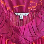 CAbi #999 Print Origami Neckline Sleeveless Tunic Tank, XS Photo 3