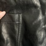 Line and Dot  Revolve Vegan Black Leather Mini Skirt Photo 5