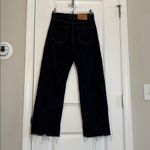 ZARA Cropped 90’s Jeans ZW Premium Dark Wash Wide Leg size 2 Photo 7