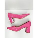 Marc Fisher  Pumps Womens Size 5.5 Zala in Barbie Pink Leather Pointed Toe Heels Photo 4