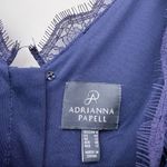 Adrianna Papell Navy Lace Dress Formal Career 8 Photo 3