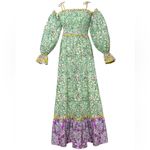 NWT CeliaB Lurleen Maxi Dress Size XS Green Photo 5