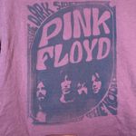 Junk Food Clothing Pink Floyd Purple Crop Shirt Size Med GUC #1316-AZ Photo 2