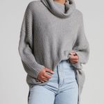 Showpo  arienne oversized turtleneck knit jumper dress Photo 10