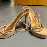 Nine West Nude Suede Pumps Photo 6