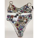 O'Neill New O’Neill floral hi waisted bikini set. XS-top/S-bottom. Retails $119 Photo 10