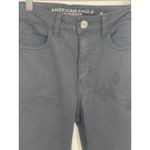 American Eagle  Super Stretch Hi Rise Jegging Jeans Womens Size 8 Long Black Bin9 Photo 3