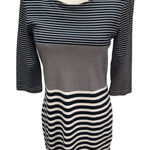 White Stuff Womens 4 Striped Tee Shift Dress Navy White Nautical‎ Classic Preppy Blue Photo 0