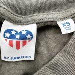 Junk Food Clothing Grateful Dead Muscle Tee Crew Graphic Print Olive Green XS Photo 2