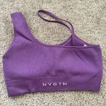 NVGTN Violet Streamline Seamless Bra Photo 3