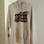 Animal Crossing White Hoodie Size L Photo 0