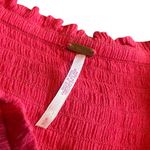 Free People Strapless Tiered Smocked Top Dress Flowy Midi Length Size Small Photo 12