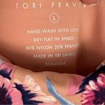 Tori Paver Isla and Adrianna Floral Bikini Swim Set Women’s Sz M/L Pink Size M Photo 3