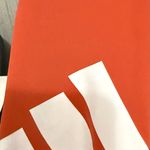 Adidas  Woman’s 2x Orange and Navy Track Pants with pockets Photo 2