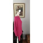 Lands' End Lend’s End Drifter Hot Pink Sweater Large 14/16 Long Sleeve Pullover Round Neck Photo 4
