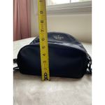 Kate Spade Nylon Mini Backpack Leather Straps 3 Sections Travel Career GUC Photo 8