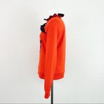 KENZO x H&M Silk Ruffle Collar Sweatshirt Orange Photo 7