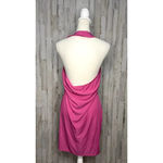 Pretty Little Thing NWT  Women's 14‎ Pink Triple Cut Out Halterneck Bodycon Dress Photo 8