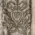 Lovestitch Shirt Button Up Embroidered Long Sleeve Wrinkled Effect Photo 8