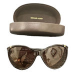 Michael Kors Womens Brown Lens Frame Sunnies Sunglasses w/ Case Photo 0