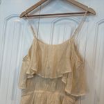 HYFVE‎ Cream Ruffle Cold Shoulder Dress Size Large Photo 1