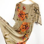 St. John  Satin Floral Silk Mini Dress Size 4 Elegant Classic Cocktail Photo 9