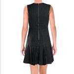 Beulah S Striped V-Neck Party Dress Photo 3
