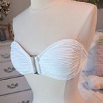 Kona Sol Kina Sol White Strapless Swimsuit Top Photo 3