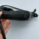 Fossil Elise Black Pebbled Leather Handbag Crossbody Purse Minimalist Casual Photo 5