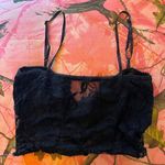 Boys Lie black lace angel charm mesh tank top Photo 5