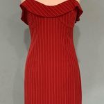 Etophe Studios Women Stripped Red Casual Good Girl Dress Size Large Photo 0