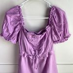 Show Me Your Mumu NWOT  Bright Lilac Sophie Mini Dress Photo 8