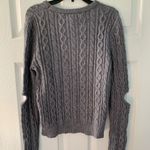 Forever 21  Gray Knit long sleeve Sweater Photo 5