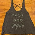 Cape Juby Gray Beaded Tank Top Photo 0