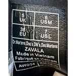 Dr. Martens NEW Women's Dr. Doc Martens Punk Steampunk Chunky Black Boots Leather Size 7 Photo 4